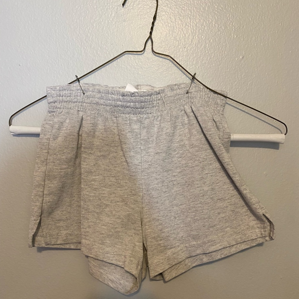 Soffe Gray Heathered Shorts Athletic Comfort